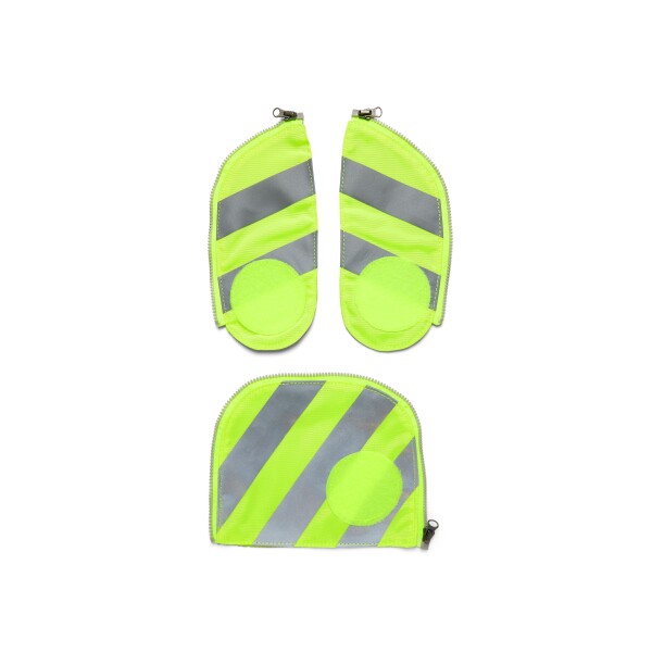 Ergobag Sicherheits-Zip-Set Fluo Gelb mit Reflektorstreifen