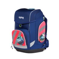 Ergobag Sicherheits-Zip-Set Fluo Pink mit Reflektorstreifen