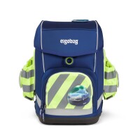 Ergobag Seitentaschen Zip-Set Fluo Gelb mit Reflektorstreifen