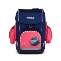 Ergobag Seitentaschen Zip-Set Fluo Pink mit LED
