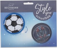 Beckmann Buttons 2er-Set Pailletten Smiley